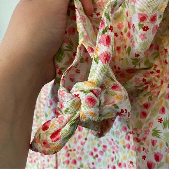 Talbots Floral Button Down Shirt - Picture 6 of 9